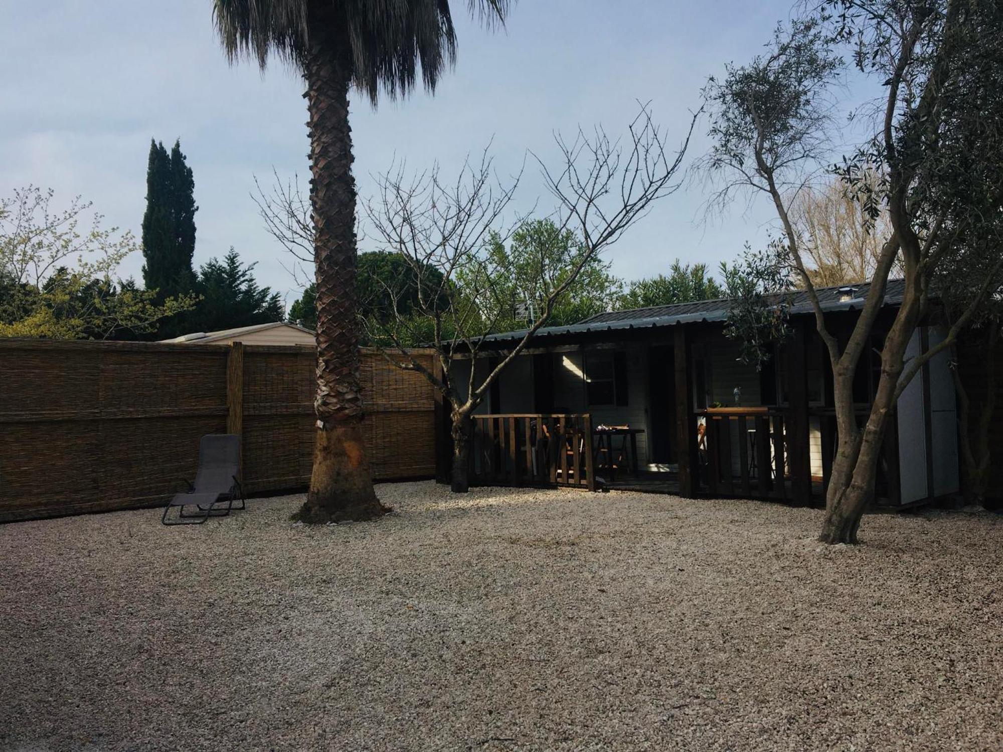 Mobil-Home Avec Grand Jardin Sérignan Extérieur photo