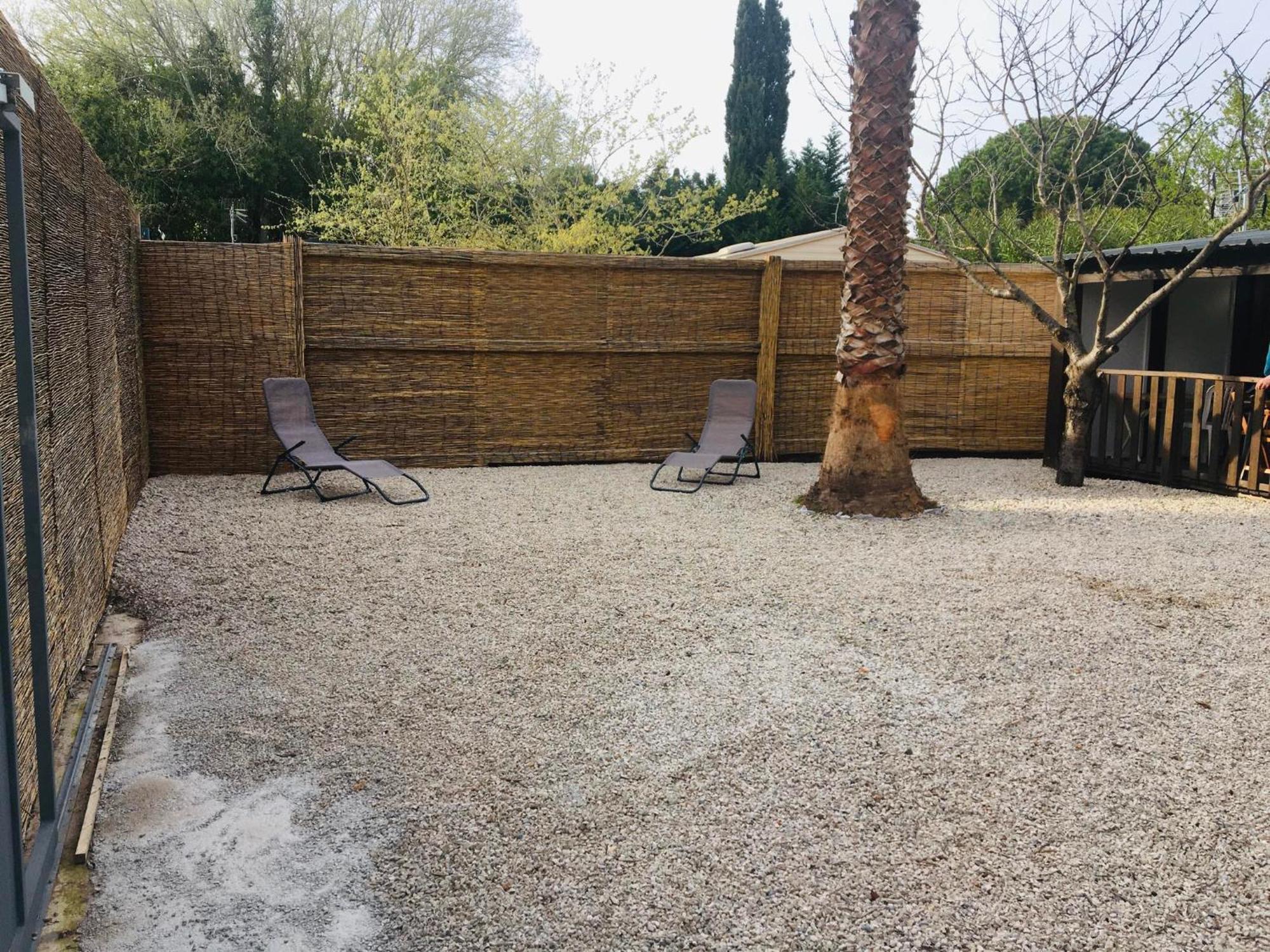 Mobil-Home Avec Grand Jardin Sérignan Extérieur photo