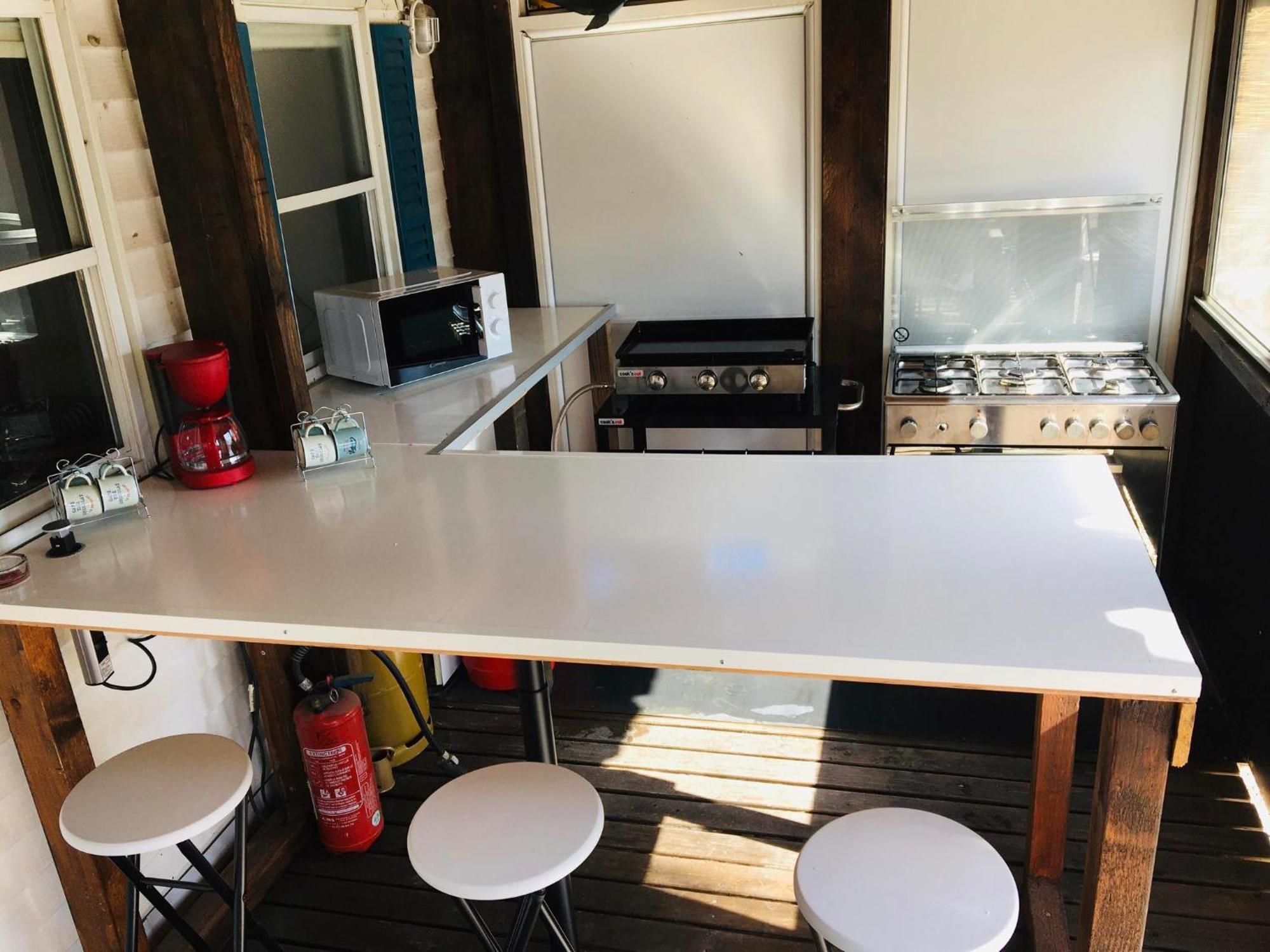 Mobil-Home Avec Grand Jardin Sérignan Extérieur photo